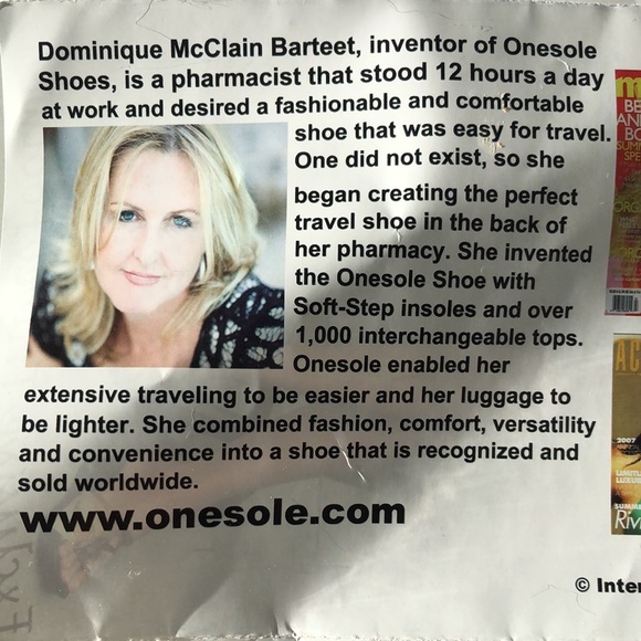 Sz 7 one soles interchangeable design - Picture 5 of 12